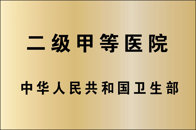 二級(jí)甲等醫(yī)院